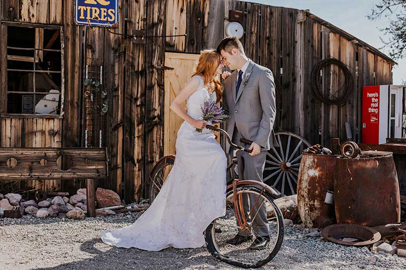 Nelson’s Landing Ghost Town Wedding